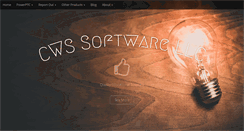 Desktop Screenshot of cwssoft.com